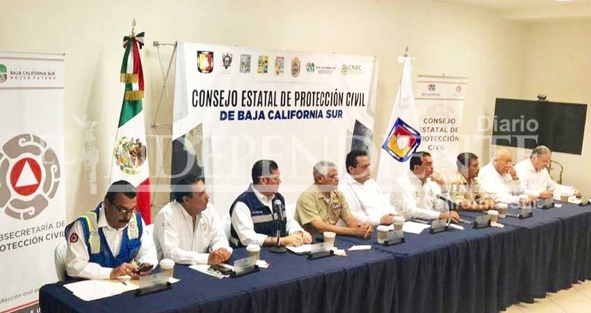 Narda no representa mayor riesgo para BCS: Conagua Narda no representa mayor riesgo para BCS: Conagua