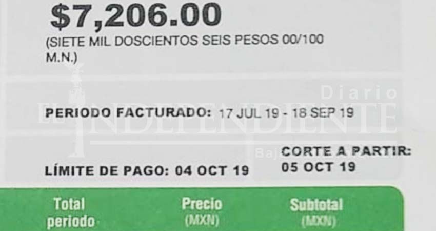Persisten quejas por cobros excesivos de CFE Persisten quejas por cobros excesivos de CFE