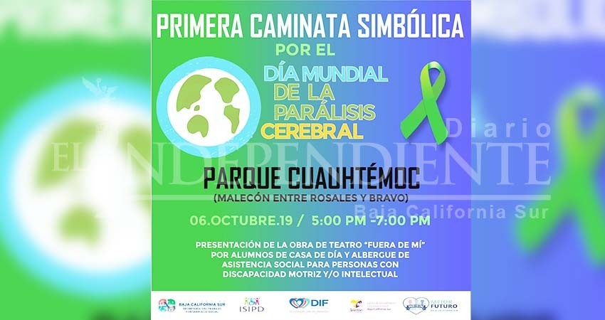 Realizarán caminata por el Día Mundial de la Parálisis Cerebral