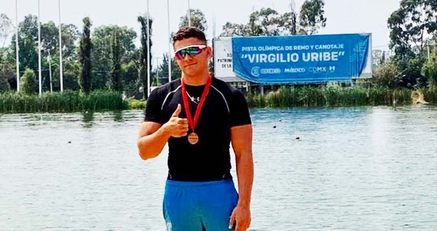Gana bronce el Sudcaliforniano Pablo Ramírez en selectivo de canotaje Gana bronce el Sudcaliforniano Pablo Ramírez en selectivo de canotaje
