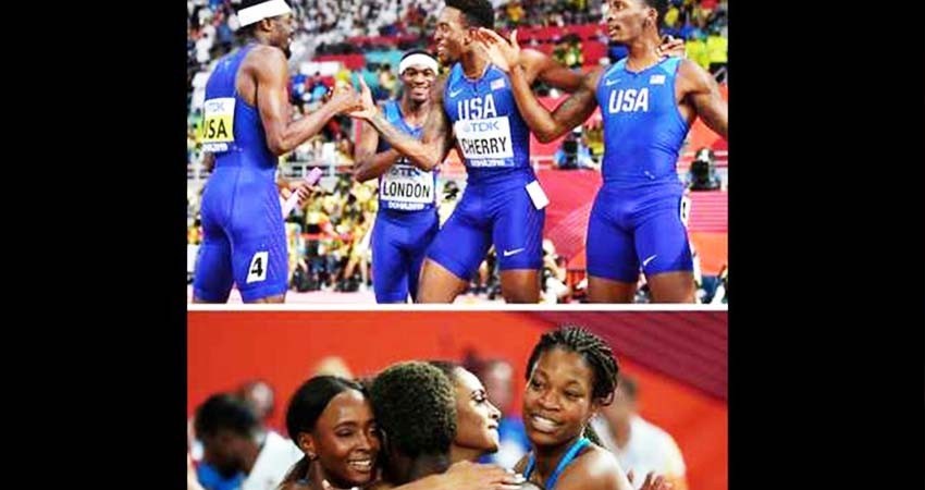 EU arrasa en el Mundial de Atletismo EU arrasa en el Mundial de Atletismo