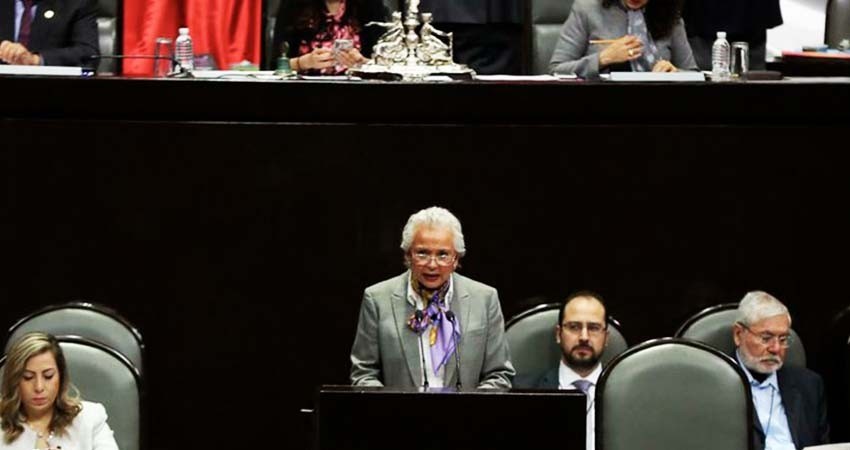 No se han perdido facultades ante crisis migratoria: Sánchez Cordero No se han perdido facultades ante crisis migratoria: Sánchez Cordero