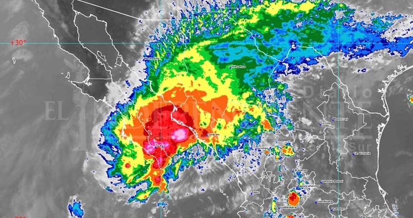 Continuarán las lluvias este lunes en BCS: SMN Continuarán las lluvias este lunes en BCS: SMN