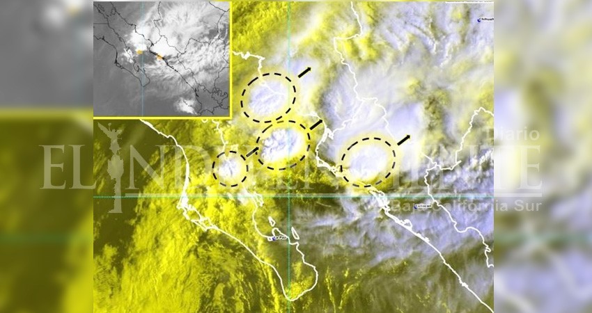 Zona de inestabilidad se disipa pero lluvias se mantendrán