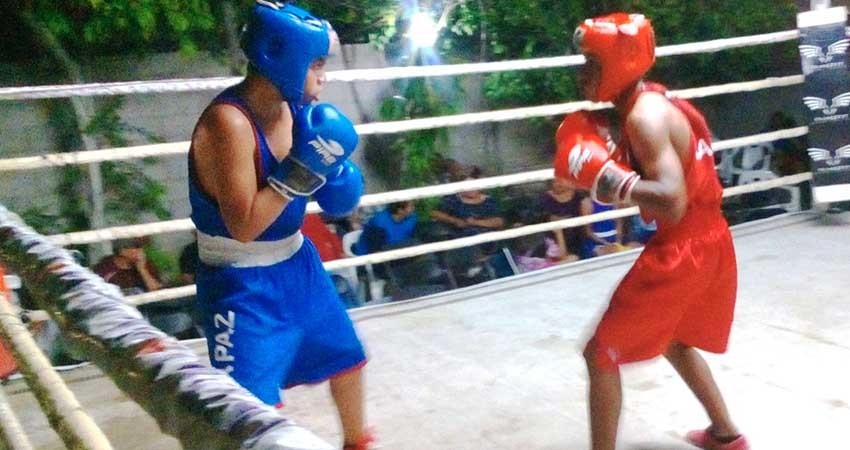 Realizarán función de box de fogueo en La Paz Realizarán función de box de fogueo en La Paz