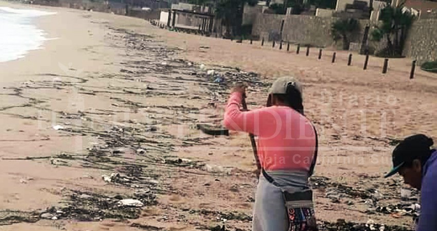 De nuevo  la basura va a dar a las playas 