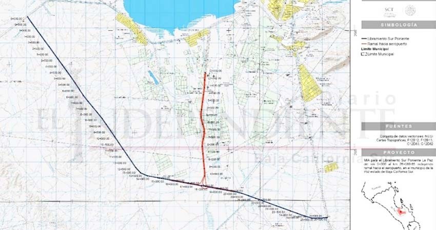 Costará 2,000 MDP libramiento para conectar entradas sur y norte de La Paz Costará 2,000 MDP libramiento para conectar entradas sur y norte de La Paz