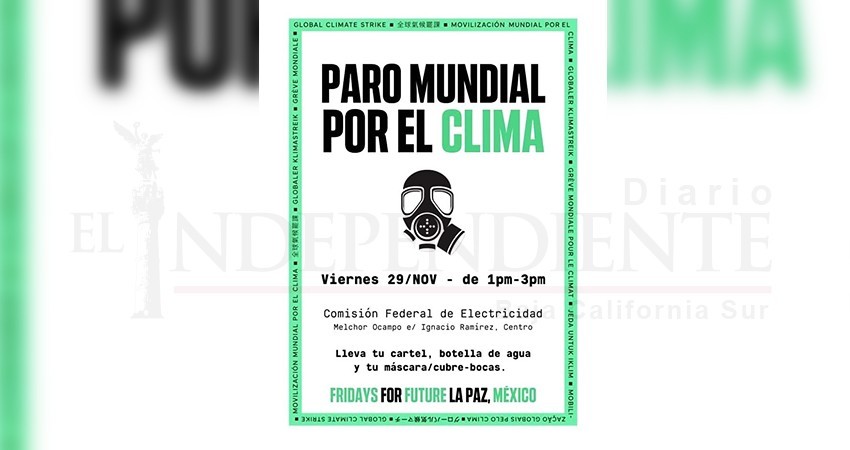 Estudiantes convocan a manifestación en CFE para exigir acciones contra crisis climática Estudiantes convocan a manifestación en CFE para exigir acciones contra crisis climática