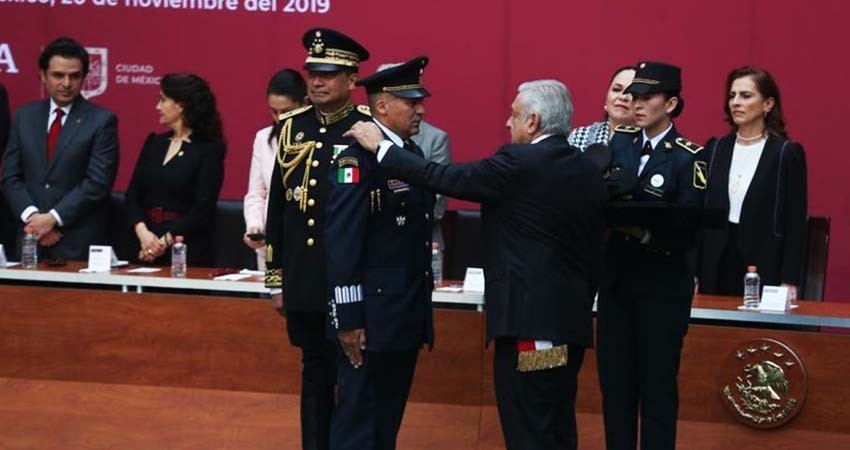 Proclama lealtad militar el secretario de la Defensa Nacional a López Obrador