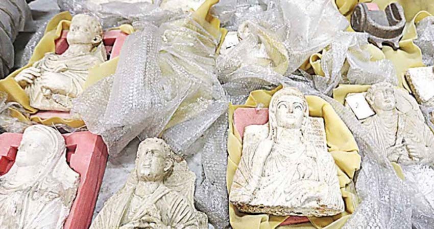 Siria recupera 30 mil piezas antiguas de museos saqueados Siria recupera 30 mil piezas antiguas de museos saqueados