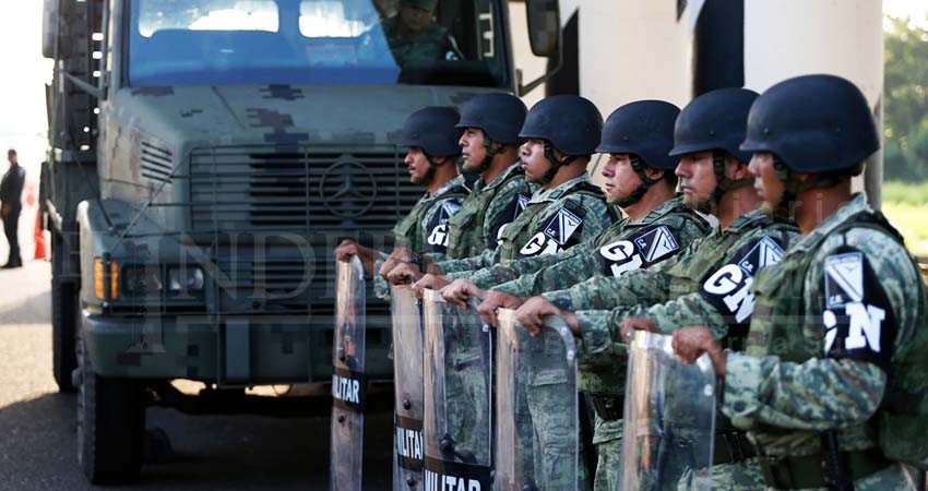 Siguen en capacitación elementos de la Guardia Nacional para BCS Siguen en capacitación elementos de la Guardia Nacional para BCS