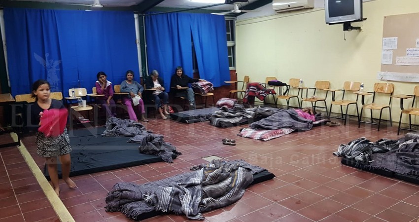 Tormenta invernal deja más de 150 personas albergadas en Los Cabos Tormenta invernal deja más de 150 personas albergadas en Los Cabos