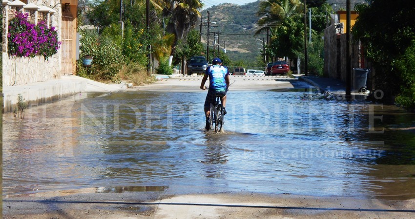 Por lluvias, sufrieron afectaciones 60% de las calles en Los Cabos Por lluvias, sufrieron afectaciones 60% de las calles en Los Cabos