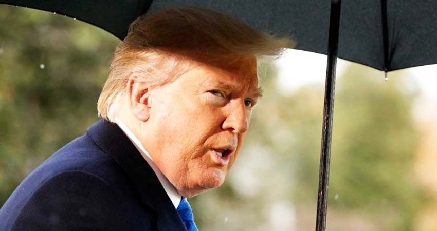 Trump veta a periodistas de Bloomberg News Trump veta a periodistas de Bloomberg News