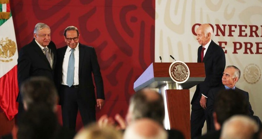 Reitera AMLO la buena relación que lleva con la IP Reitera AMLO la buena relación que lleva con la IP