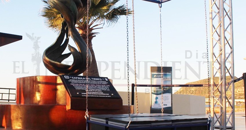 Se abrirá en 2069: Sepultan “cápsula del tiempo” en malecón de La Paz Se abrirá en 2069: Sepultan “cápsula del tiempo” en malecón de La Paz