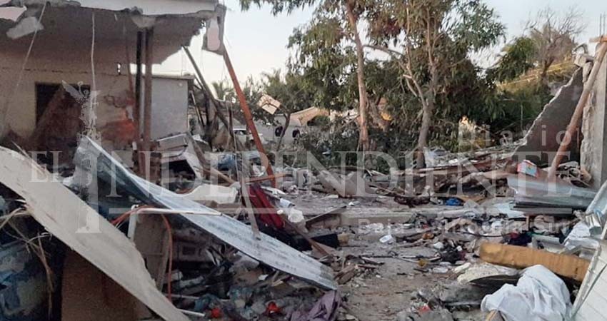 Piden ayuda para reconstruir la casa de los abuelos que se destruyó en la explosión del Zacatal Piden ayuda para reconstruir la casa de los abuelos que se destruyó en la explosión del Zacatal