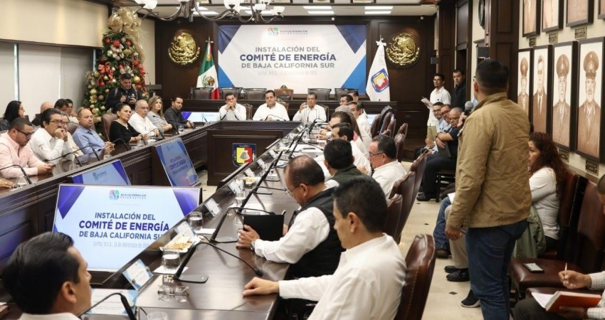 Quedó conformado el Comité de Energía de Baja California Sur Quedó conformado el Comité de Energía de Baja California Sur