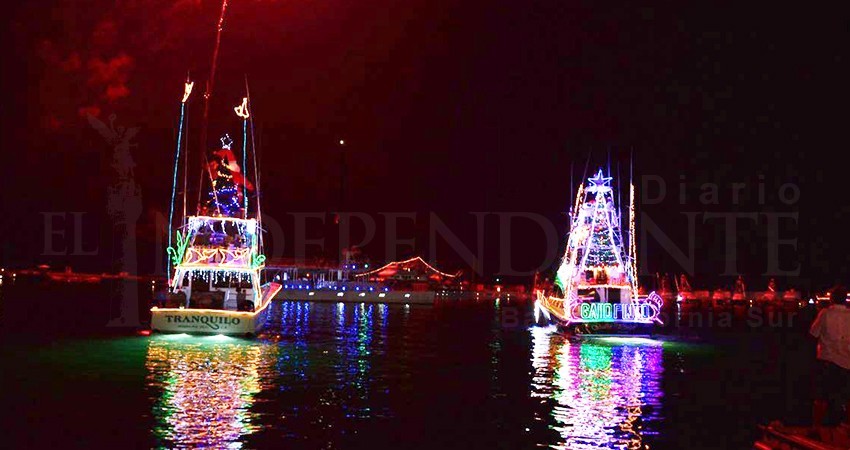 Hoy es el desfile náutico navideño en el malecón de La Paz Hoy es el desfile náutico navideño en el malecón de La Paz