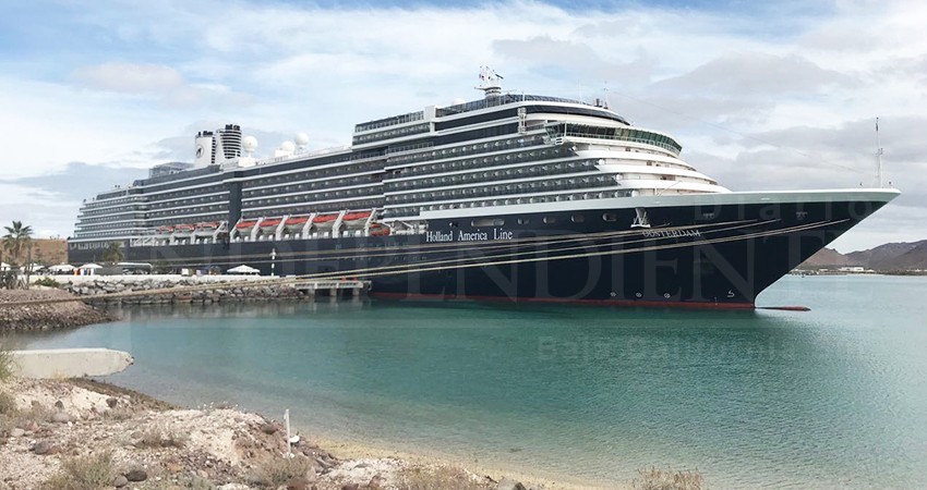 De enero a mayo de 2020, arribarán 23 cruceros a La Paz: Turismo De enero a mayo de 2020, arribarán 23 cruceros a La Paz: Turismo