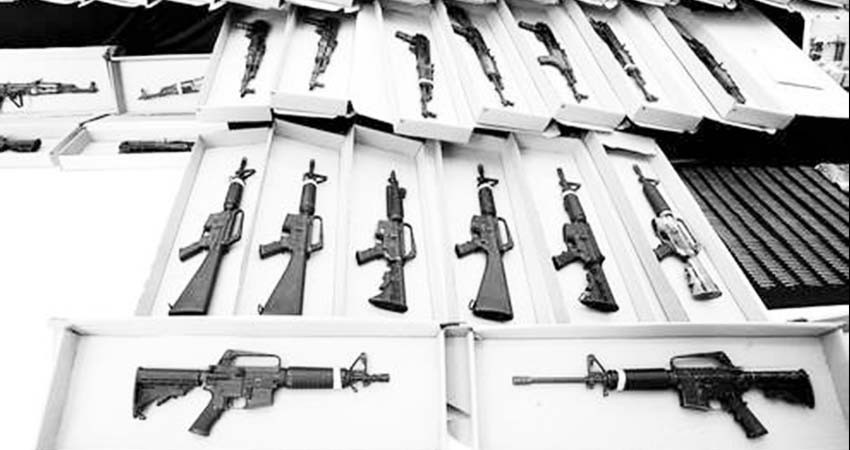 Inicia operativo contra el tráfico de armas entre México y EU Inicia operativo contra el tráfico de armas entre México y EU