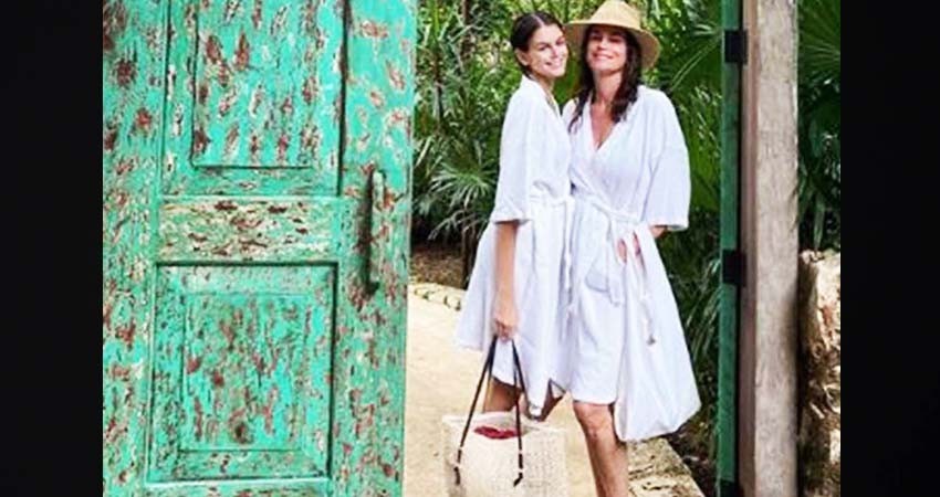Cindy Crawford visita Yucatán junto a su hija; así lo presumieron Cindy Crawford visita Yucatán junto a su hija; así lo presumieron