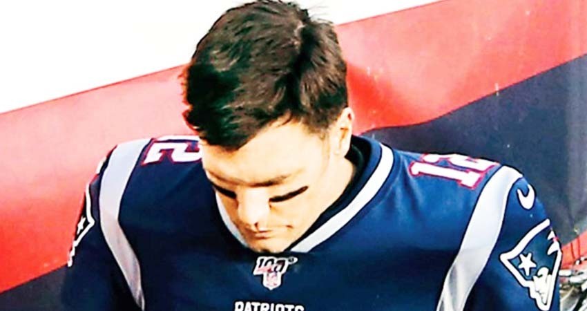 Tom Brady no está cómodo; podría jugar por última vez con Pats