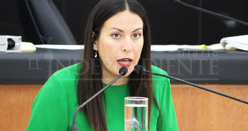 Queremos unidad con diputados que respeten principios de la 4T: Milena Quiroga