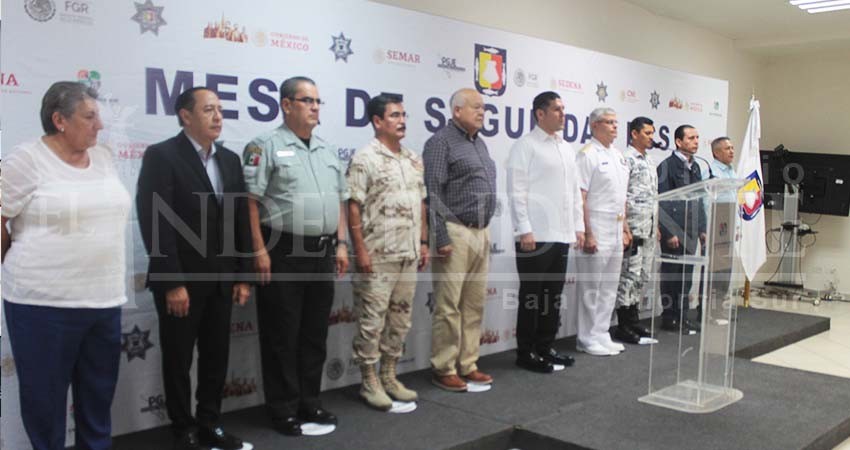 Mesa de Seguridad de BCS en contra de la legalización de la marihuana Mesa de Seguridad de BCS en contra de la legalización de la marihuana