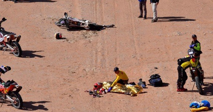 Muere Paulo Gonçalves en la séptima etapa del Rally de Dakar Muere Paulo Gonçalves en la séptima etapa del Rally de Dakar