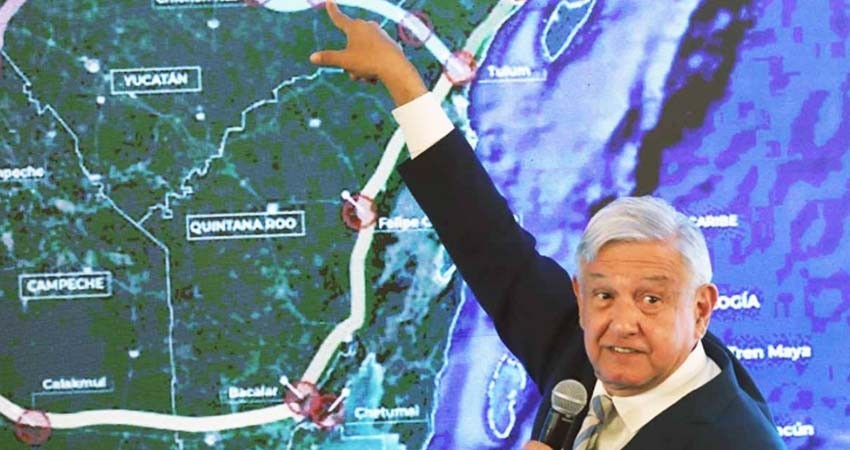 Expondrán a empresas que no cumplan su trabajo con el Tren Maya Expondrán a empresas que no cumplan su trabajo con el Tren Maya