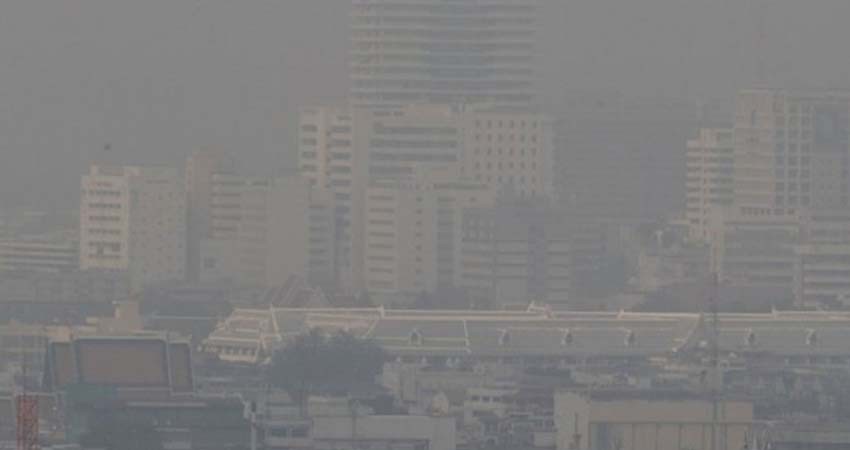 Así se vivió hoy el nivel de contaminación en China Así se vivió hoy el nivel de contaminación en China