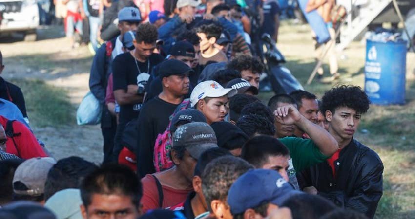 No hay emergencia en materia migratoria: Gobierno No hay emergencia en materia migratoria: Gobierno