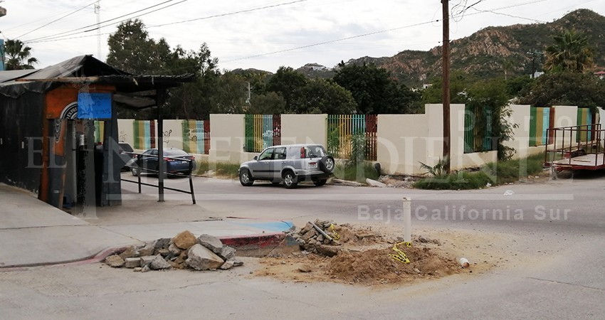 “Olvidadas” obras municipales en colonia Matamoros de CSL