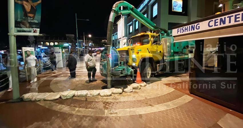 Más de mil metros lineales de red de drenaje reparará Fonatur en la Marina de CSL