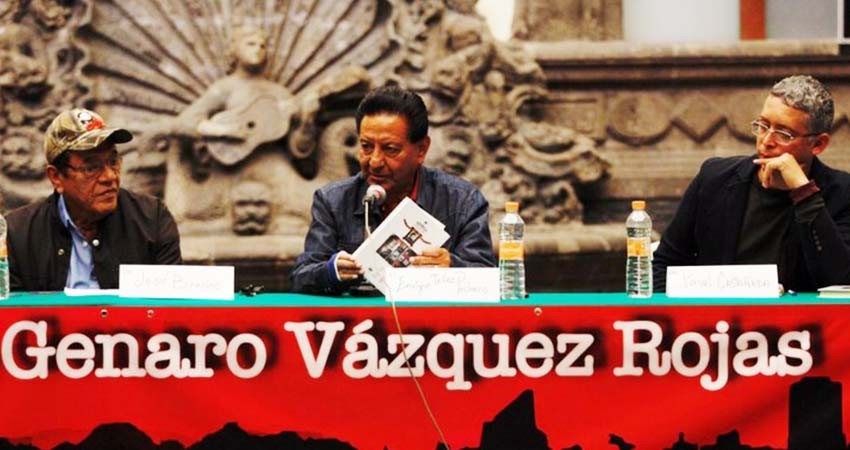 Presentan dos libros a 48 años de la muerte de Genaro Vázquez Rojas Presentan dos libros a 48 años de la muerte de Genaro Vázquez Rojas