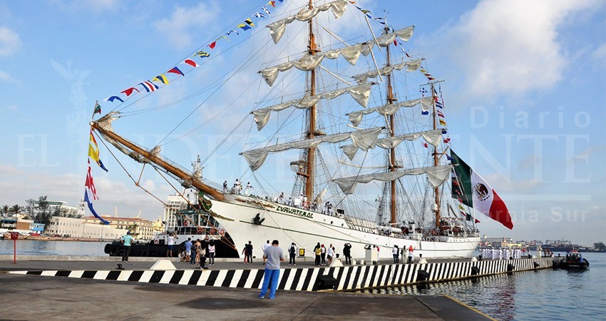 Por primera vez Los Cabos recibirá la visita del Buque Escuela Cuauhtémoc de la Armada de México