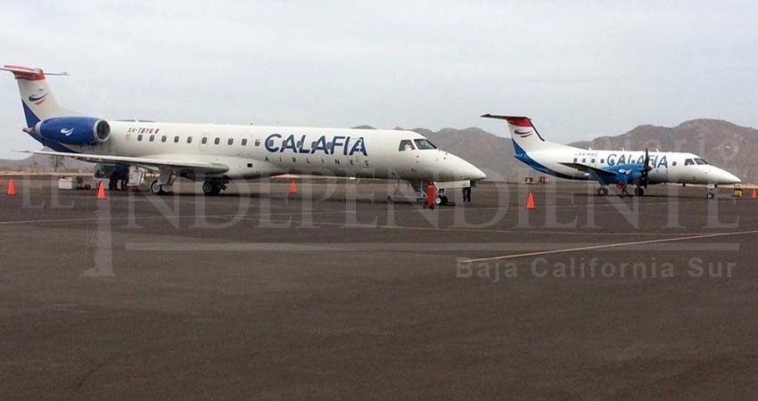 Pese a los constantes incidentes, descarta federación inspección a unidades de Calafia Airlines