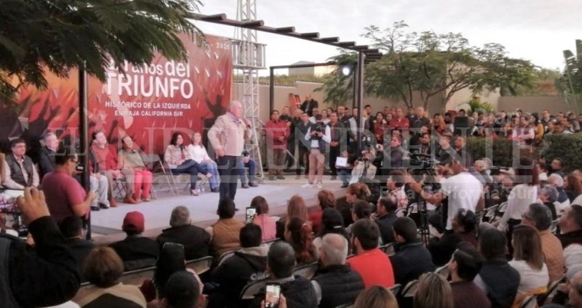 Celebra la izquierda de BCS 21 años de "Triunfo histórico"