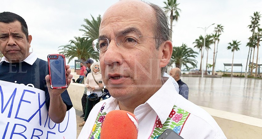 La última vez que disminuyó la inseguridad en México, fue en mi gobierno: Felipe Calderón