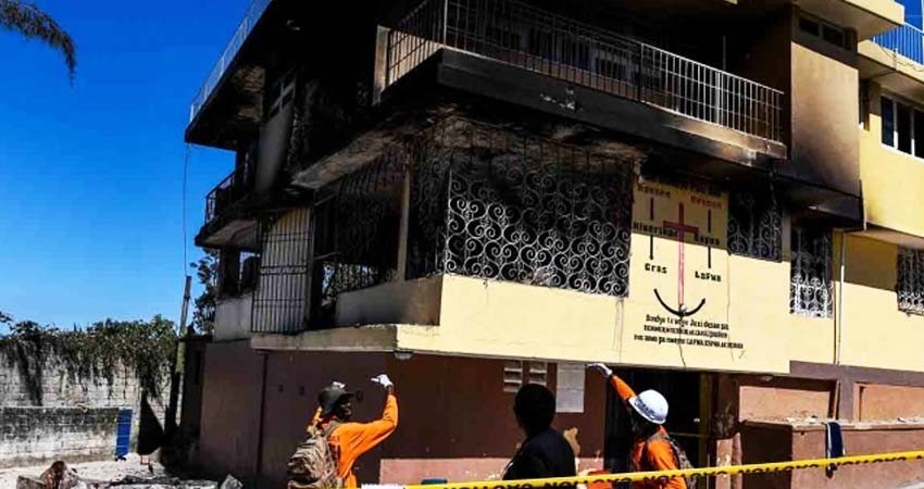Mueren 15 niños dentro de orfanato, el lugar se incendió Mueren 15 niños dentro de orfanato, el lugar se incendió