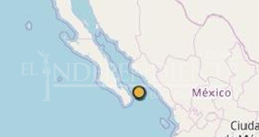 Tiembla cerca de las costas de Los Cabos; tuvo una magnitud 4.1