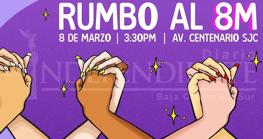 Convocan a marcha masiva de mujeres el próximo 8 de marzo