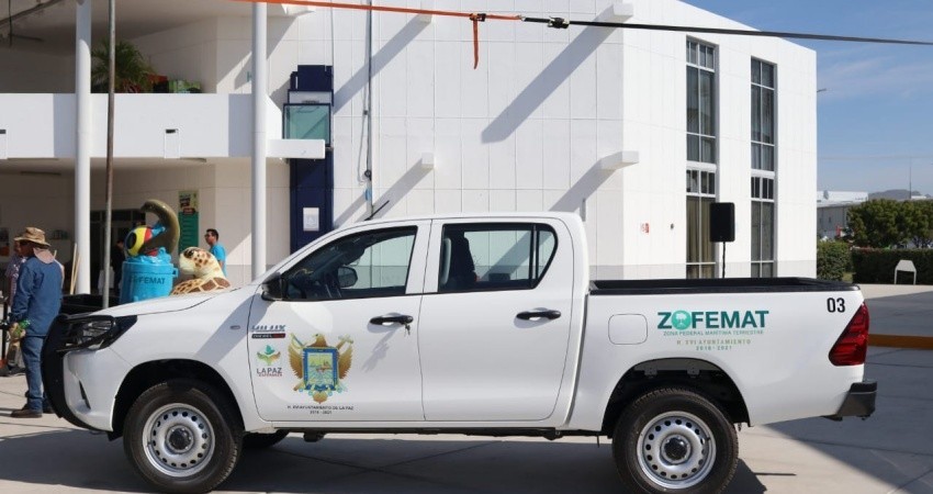 Recibe ZOFEMAT La Paz equipamiento por más de 2 millones de pesos