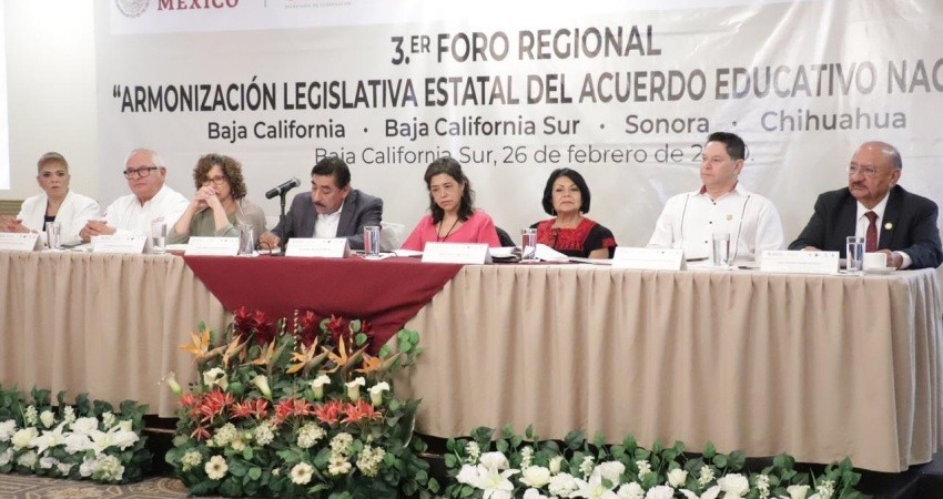 Trabajan los estados del Noroeste del país en la Armonización de la Reforma Educativa