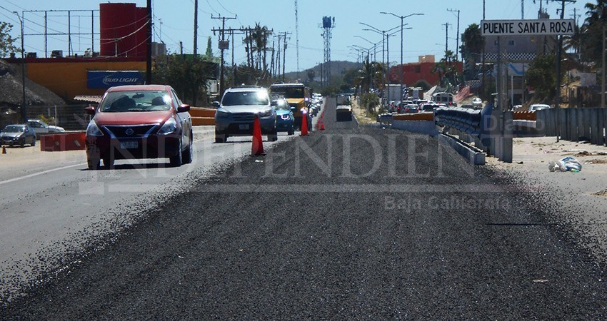 Obras de mantenimiento en Los Cabos concluirán a finales de mayo: SCT 