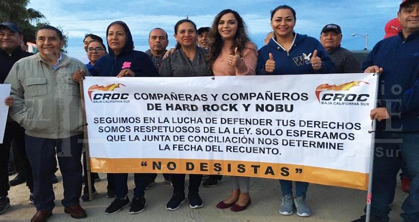 Regresan las manifestaciones por parte de la CROC a los hoteles Nobu y Hard Rock