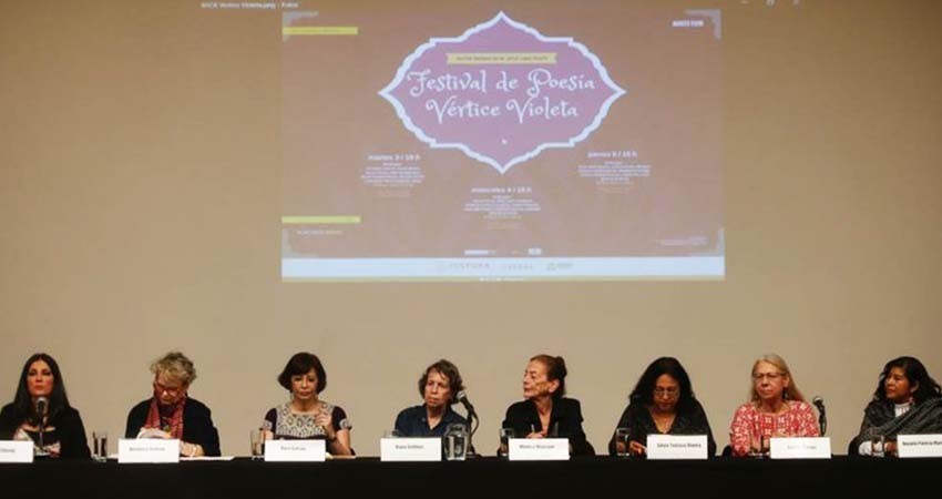 Inicia el Festival de Poesía Vértice Violeta Inicia el Festival de Poesía Vértice Violeta