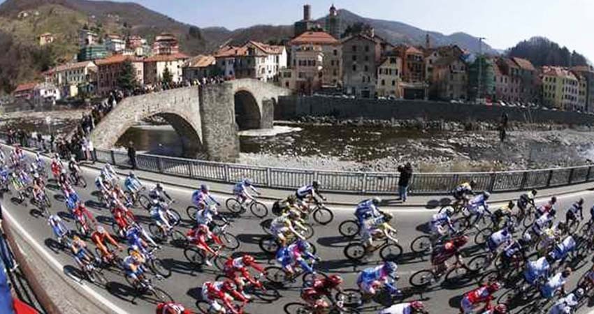 Cancelan emblemática prueba ciclista Milán-Sanremo por Covid-19 Cancelan emblemática prueba ciclista Milán-Sanremo por Covid-19