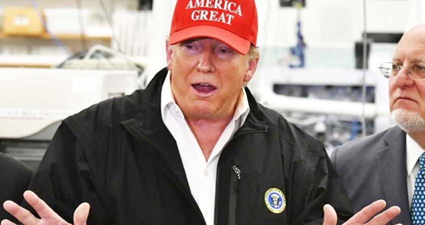Trump no se hará prueba de coronavirus; dice sentirse bien Trump no se hará prueba de coronavirus; dice sentirse bien